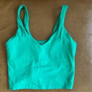 Lululemon Athletica Teal Tank Top